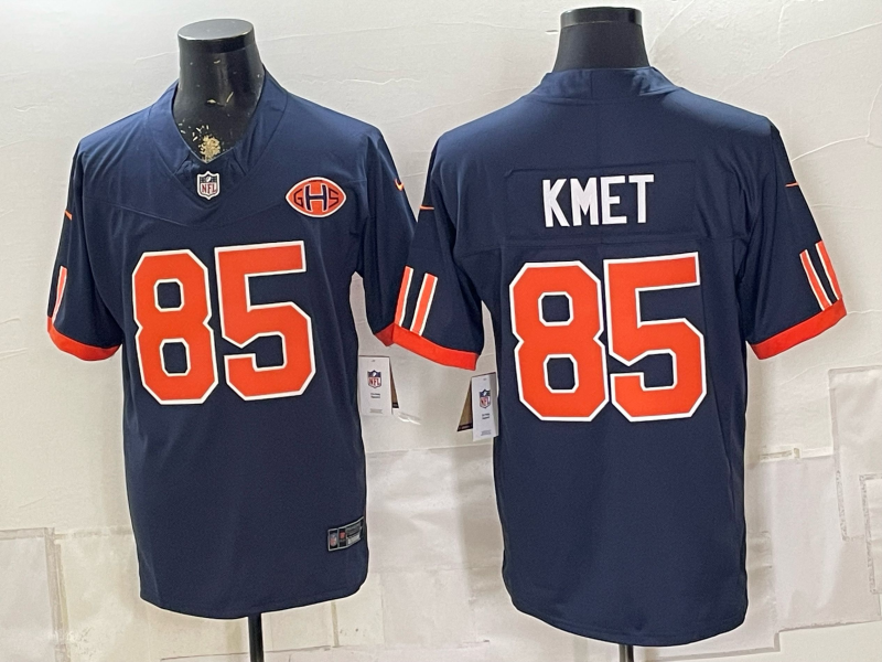 Men 2026 Chicago Bears #85 Kmetblue Nike Limited NFL Jersey 0903001